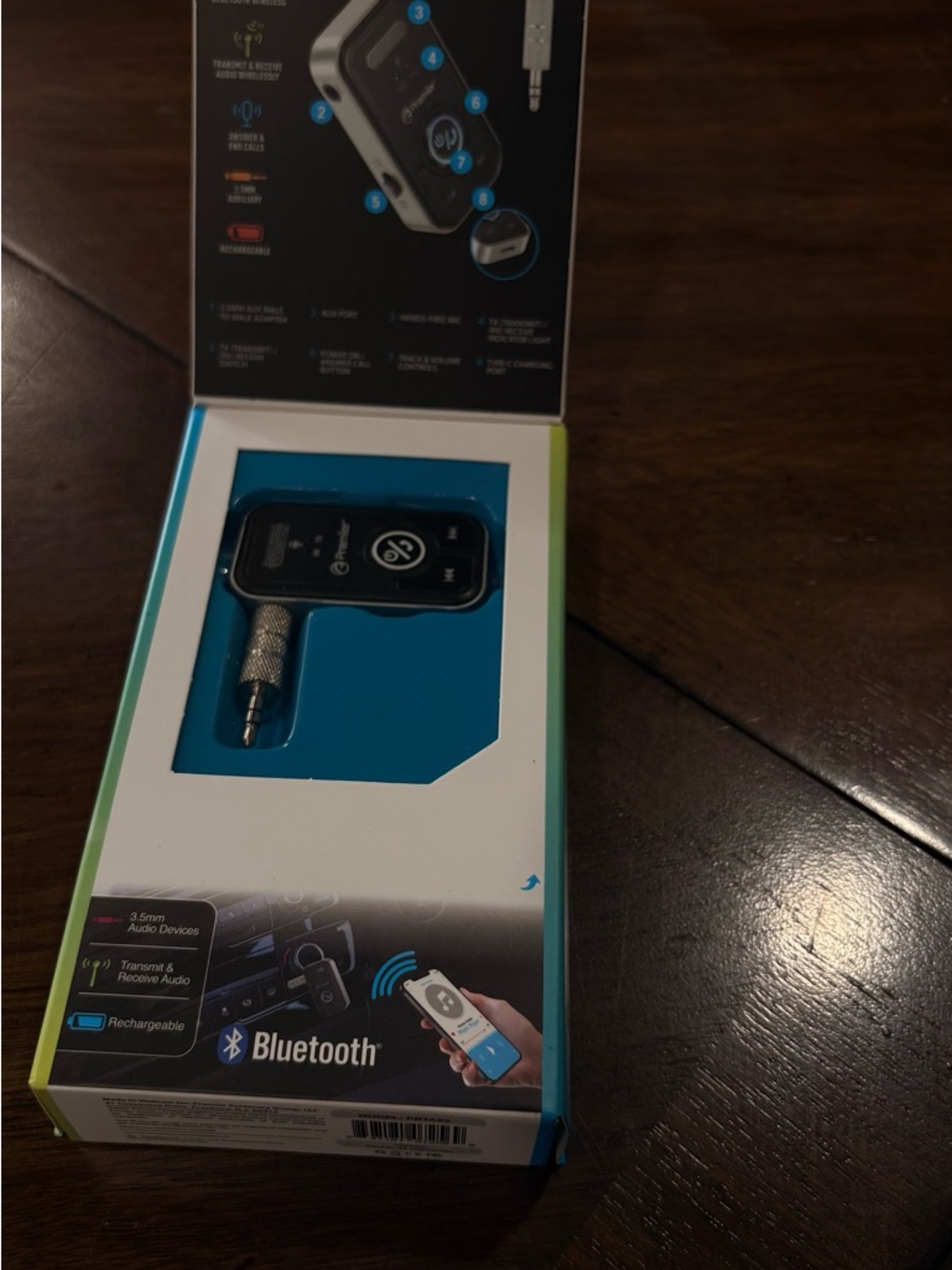 Bluetooth Car Audio Transmitter Adapter - Black